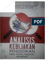 Analisis Kebijakan Pendidikan