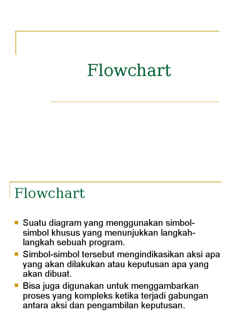 Flowchart Powerpoint | PDF