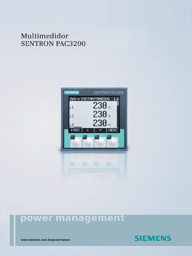 Catálogo PAC3200 | PDF | Energia elétrica | Transformador