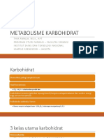 METABOLISME KARBOHIDRAT - Thia PDF