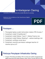 Sosialisasi Perangkat Kuliah Daring