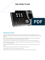 Time Tronic FP 2200 PDF