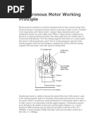 Synchronous Motor Working Principle