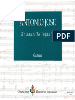 Antonio Jose - Romancillo Infantil PDF
