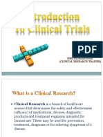 Introduction to Clinical Trial