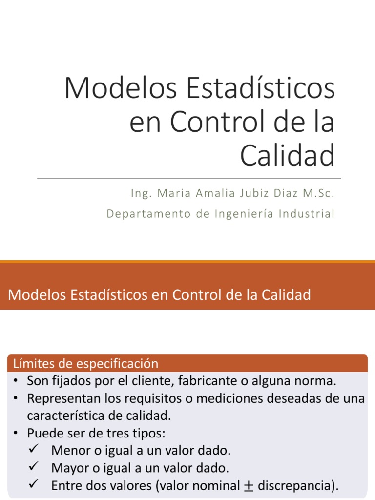 Modelos Estadísticos | PDF | Estadísticas | Business