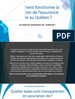 Connaissez vous les taxes transparentes au Québec en assurance vie? Les voici expliquées pour vous!