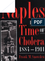 Frank M. Snowden - Naples in The Time of Cholera, 1884-1911-Cambridge University Press (2002) PDF