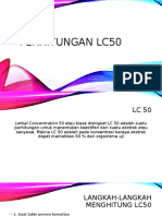 Perhitungan LC50