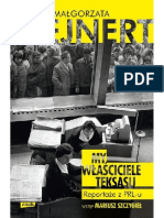 Szejnert Małgorzata - My Właściciele Teksasu PDF