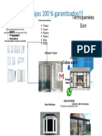 Triptico Termopaneles Sion