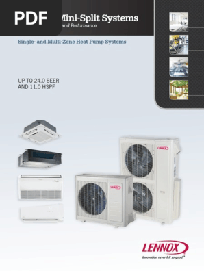 Mini Split Mla | PDF | Air Conditioning | Heat Pump