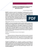 Representação Sociais e Abordagens Discursivas IRINEU PDF