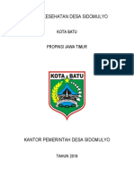 Profil Kesehatan Desa Sidomulyo