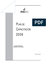 Plan Capacitacion 2008
