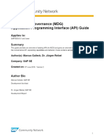 Master Data Governance Application Programming Interface Guide PDF