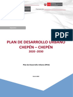 Plan Desarrollo Urbano Chepén 2020-2030