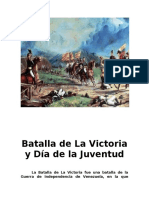 Batalla de La Victoria y Día de La Juventud
