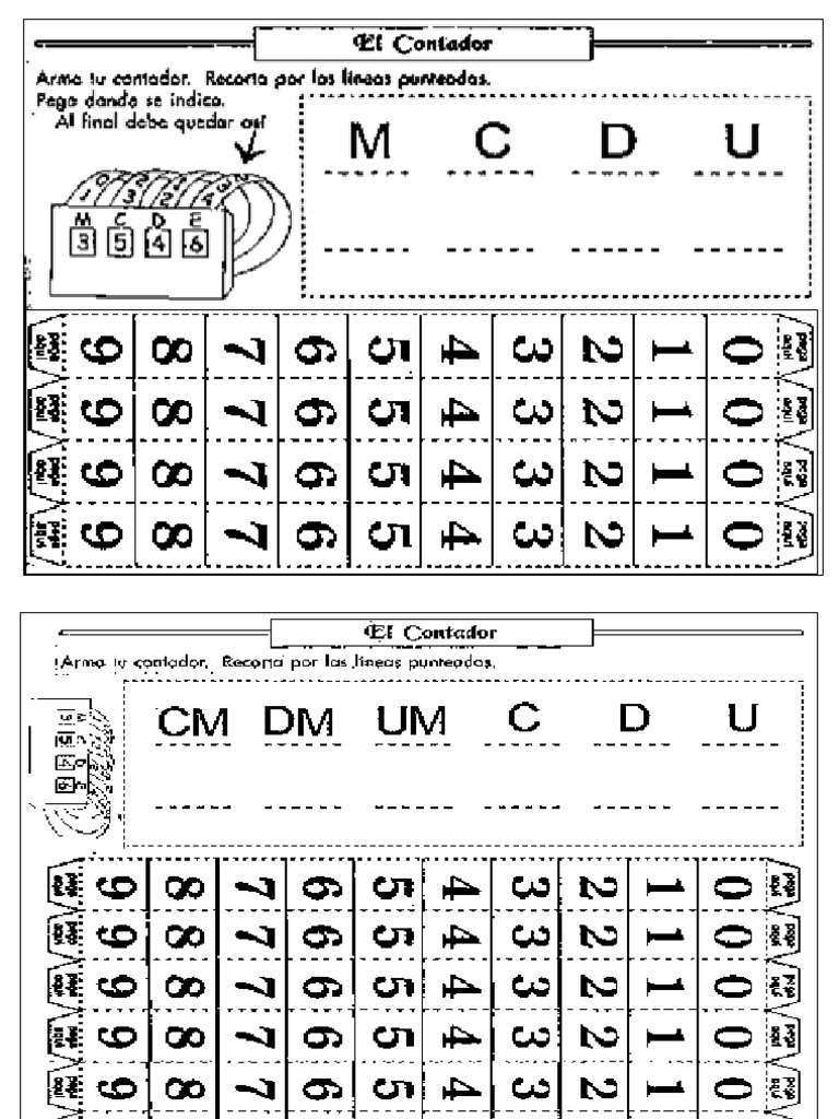 Contador Númerico Pdf Pdf