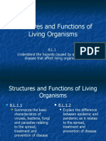 Structures and Functions of Living Organisms