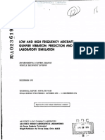 AFFDL-TR-74-123 Low and High Frequency Aircraft Gunfire Vibration Prediction and Laboratory Simulation PDF