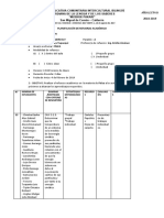 Planificacion de Refuerzo Grupal