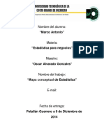 ESTADISTICA - Mapa Conceptual PDF