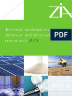 ZIA Technical Handbook On Zirconium and Zirconium Compounds 2019 PDF