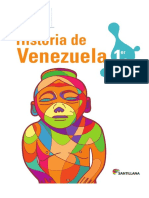Historia de Venezuela 1er ano