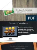 Barisan Aritmatika