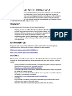 Entrenamientos Senior PDF