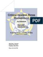 Critical Incident Stress Management