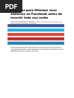 4 Passos para Otimizar seus anúncios no Facebook antes de investir toda sua verba.docx