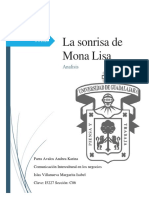 La Sonrisa de Mona Lisa - Analisis - Comunicaion Tarea 4