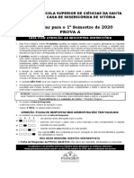 Emescam Prova A Objetiva PDF