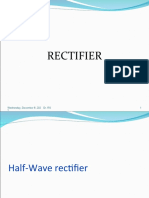 Rectifier and Filters