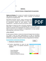Sistema Situacion de Camas y Categorizacion de Pacientes PDF