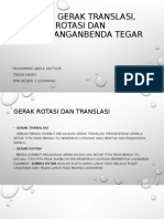 Sistem Gerak Translasi, Rotasi Dan