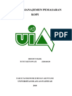 Analisis Manajemen Pemasaran Kopi PDF