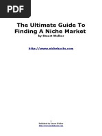 The Ultimate Guide To Finding A Niche Market PDF