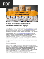 Cinco problemas comuns de comportamento da equipe.docx