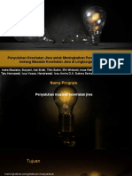 Glowing Light Bulb PowerPoint Templates