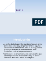 Estilo CSS Texto II PDF