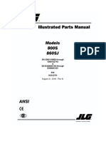 N 800S, 860SJ JLG Parts English PDF