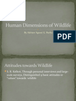 Human Dimensions of Wildlife