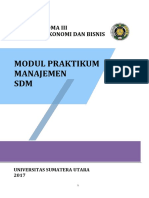 Modul Praktikum Manajemen SDM PDF