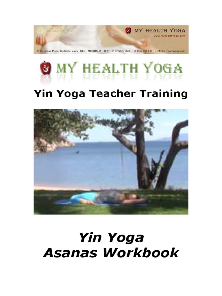 Yin Yoga Asanas Teacher Training Guide | PDF | Asana | Yoga