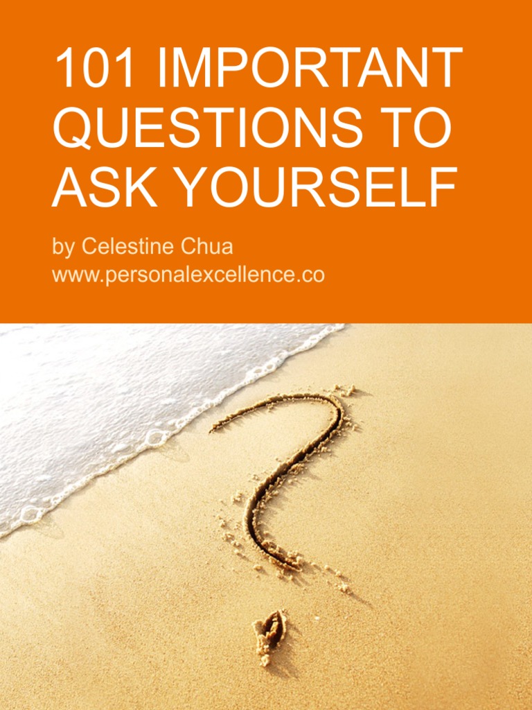 101 Questions To Ask Yourself Personal Excellence Ebook PDF | PDF ...