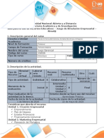 Juego de Simulación Empresarial Grupo - 1234