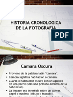 Historia de La Fotografia